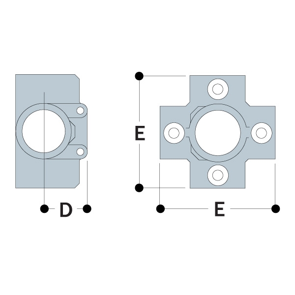 KK40 - Four Socket Cross