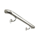 4 FT Round Satin (Brushed) Solid Stainless Steel Hand Rail Kit