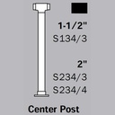 SLFPCEP - Single Line Flush Posts - Center Post