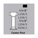 LLFPCEP - Low Line Flush Posts - Center Post