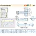 SG-388 - Sugatsune Folding Bracket