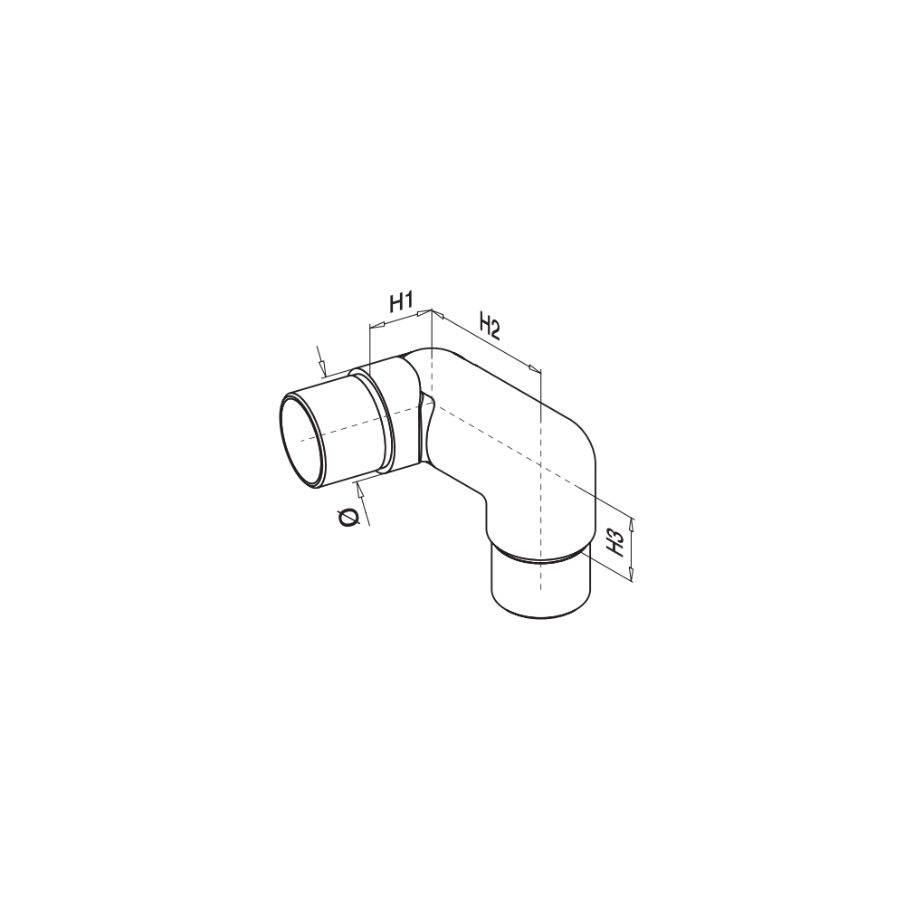 770A - Adjustable Elbow Connector (Left / Right)