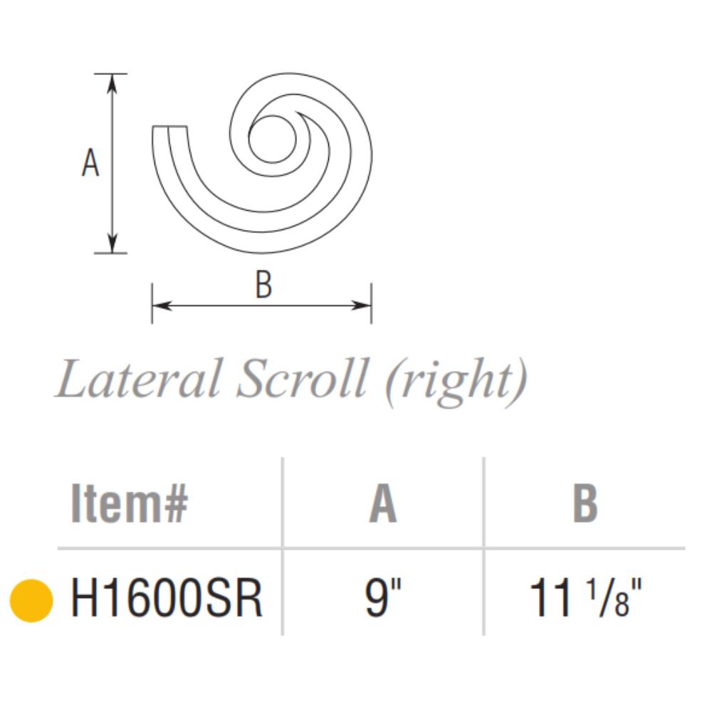 H1600SLR - Lateral Scroll