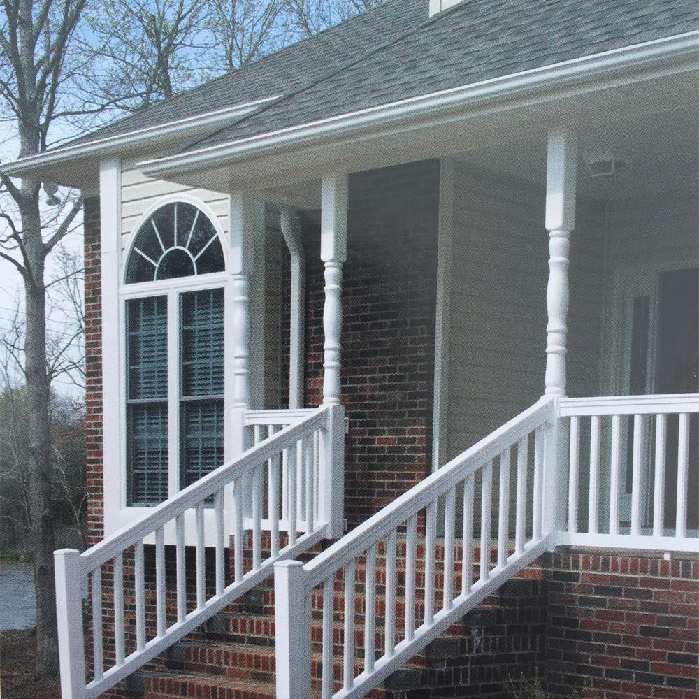 3250S-FLU - Stair Railings Kit 3.25" Top Rail  w/1.75" Fluted Pickets (Includes Brackets)