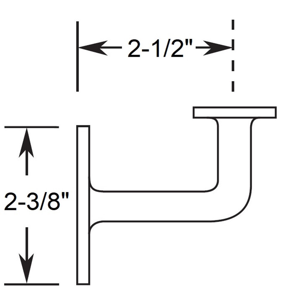 310 - Flat Rail Bracket