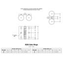 H200 - Gate Hinge