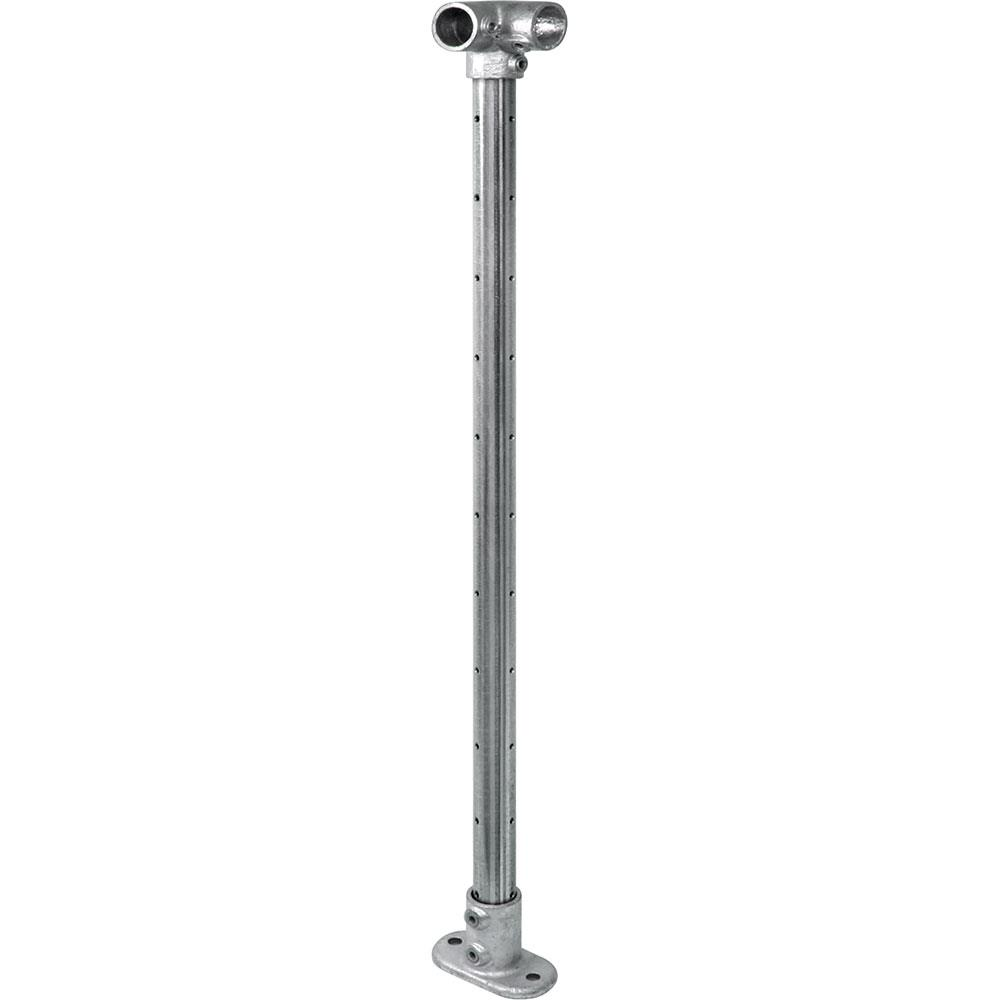 CA114ID/42/F - 42" Floor Mount Cable Post in Galvanized Steel