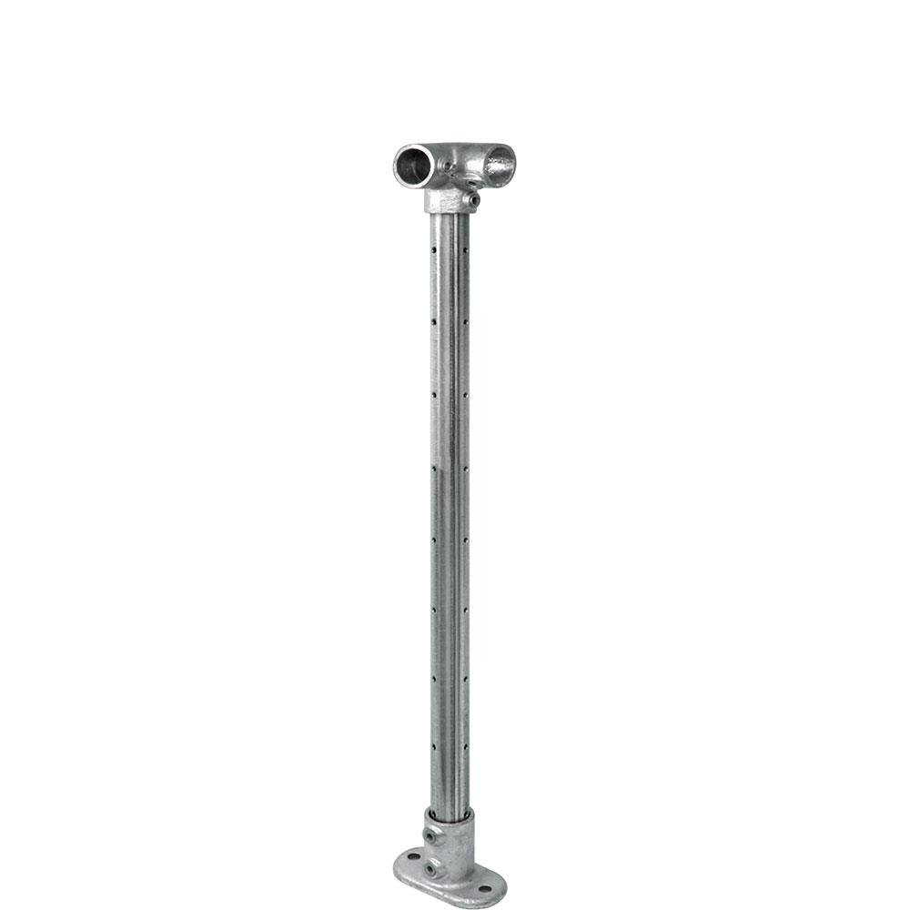 CA114ID/36/F - 36" Floor Mount Cable Post in Galvanized Steel