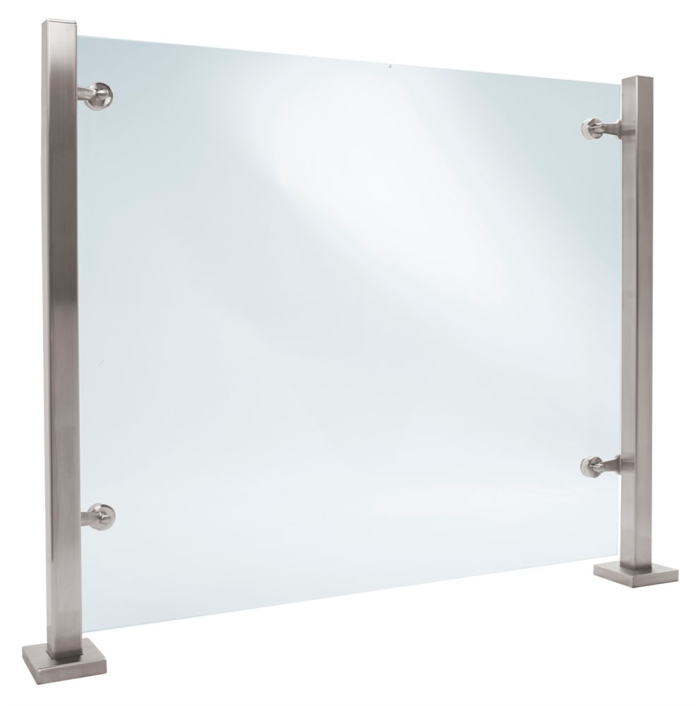 GS508SP/42 - 42" Square Spider Post for 1/2" or 3/4" Glass