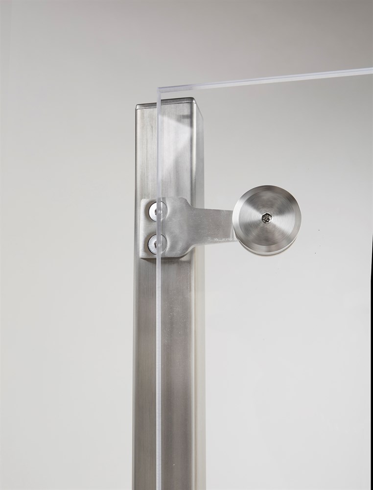 GS508SP/42 - 42" Square Spider Post for 1/2" or 3/4" Glass