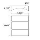 301R - 3250 Series Round Column Adapter Kit