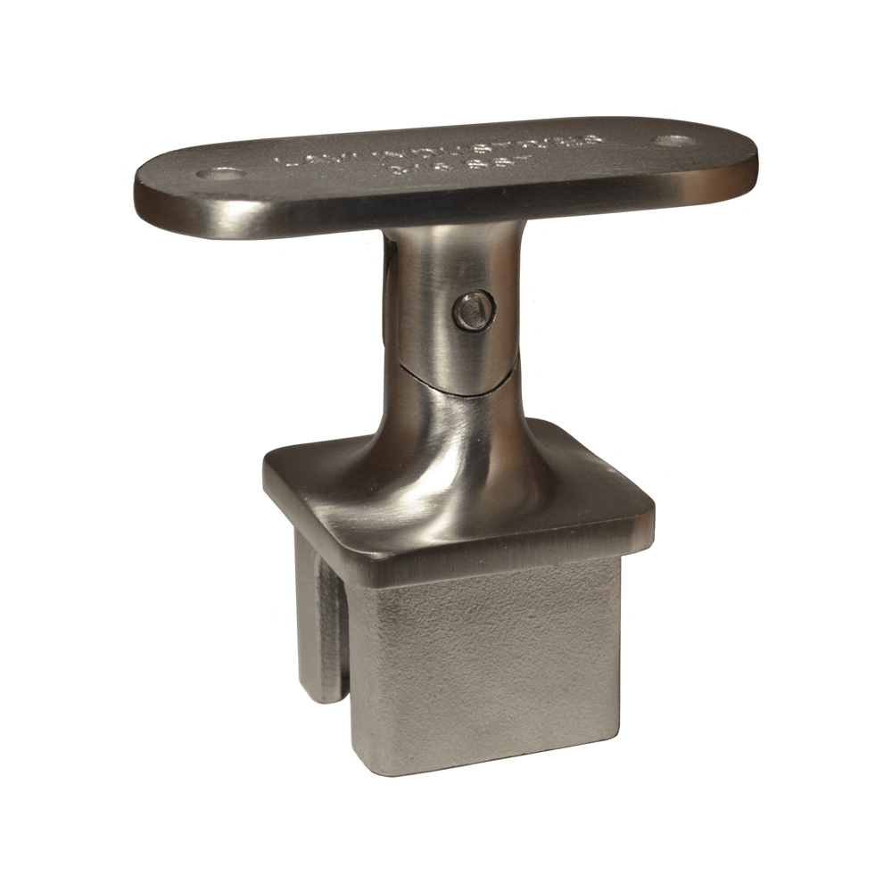 352ASQF - Adjustable Square Post Saddle - For Square Handrail