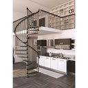 SPSGM-SG - Spiral Stair Kit - Metal Silver Gray