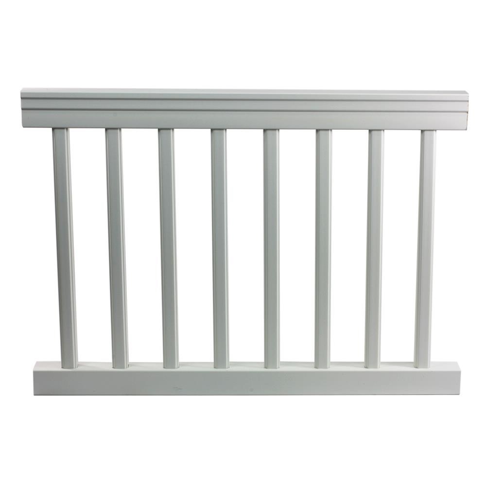 3250-FLU - Railings Kit 3.25" Top Rail w/1.75" Pickets (Includes Brackets)