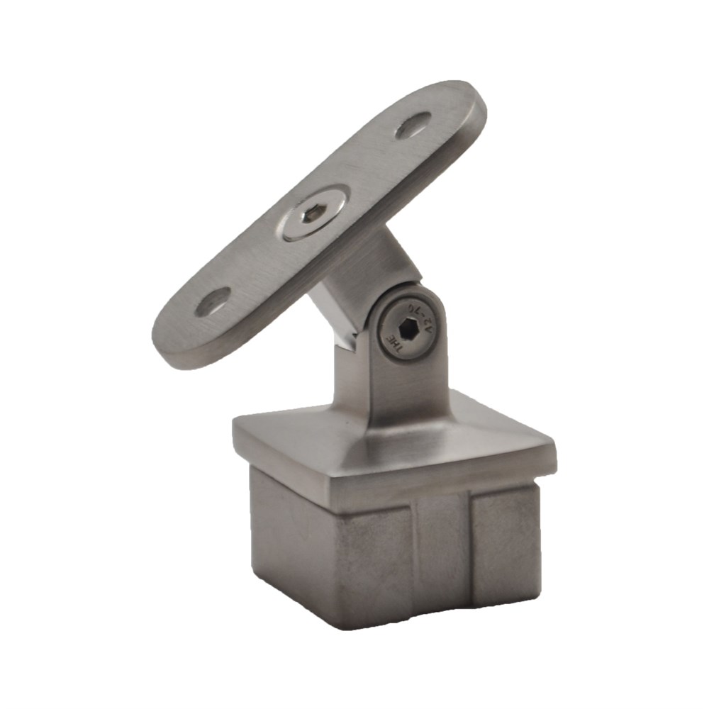 352ASQF - Adjustable Square Post Saddle - For Square Handrail