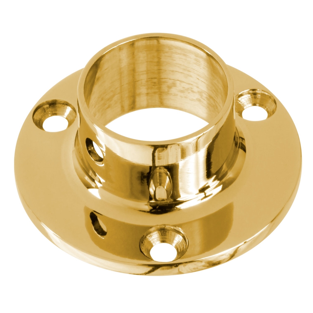 500 - 1" X 2" Railings Wall Flange