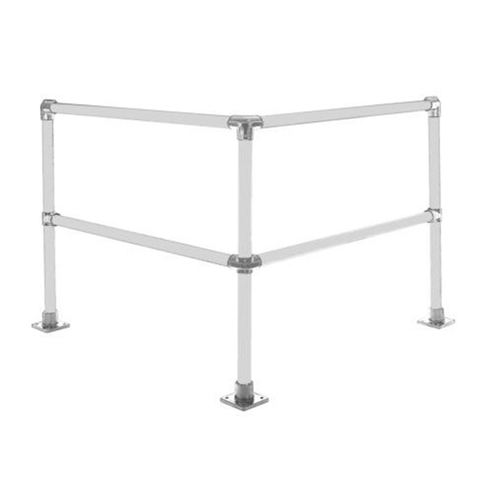 501 - Corner Kit Double Line Railing