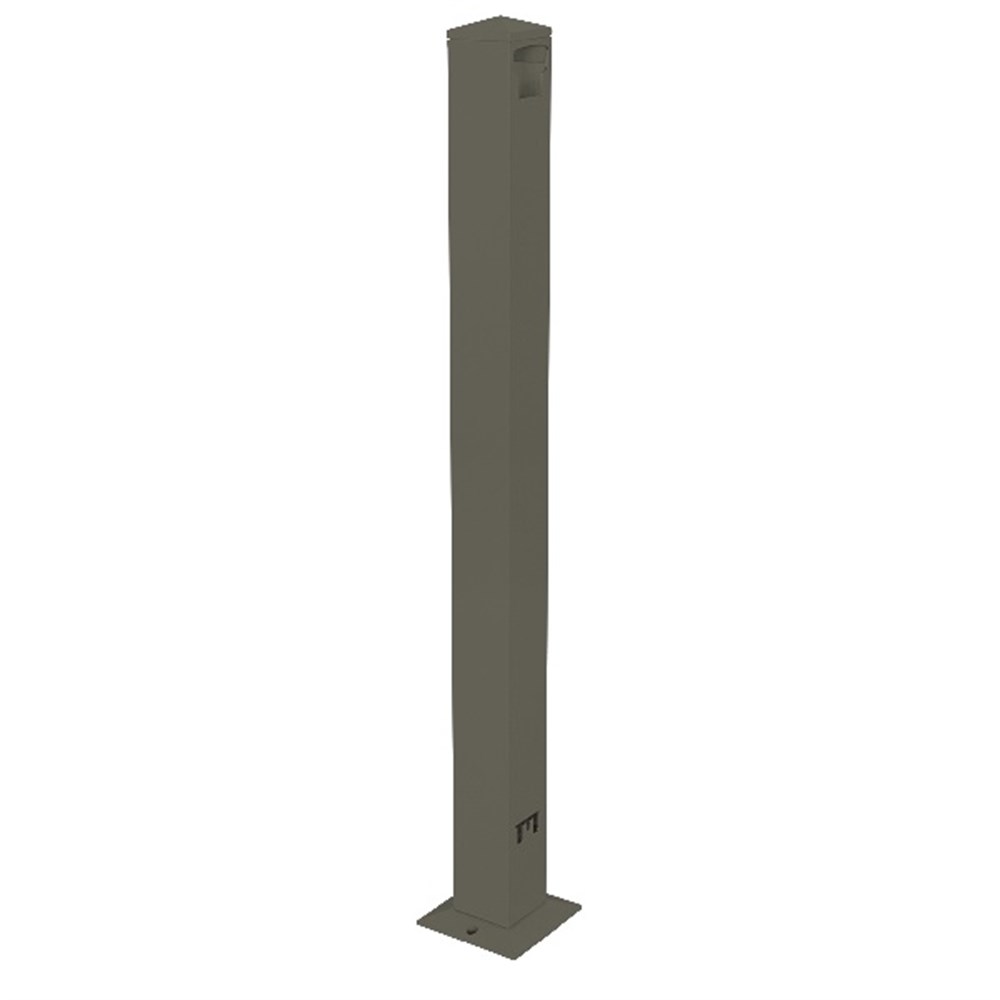 9000/36/F - Floor Mount 36" Post for Picket Railing