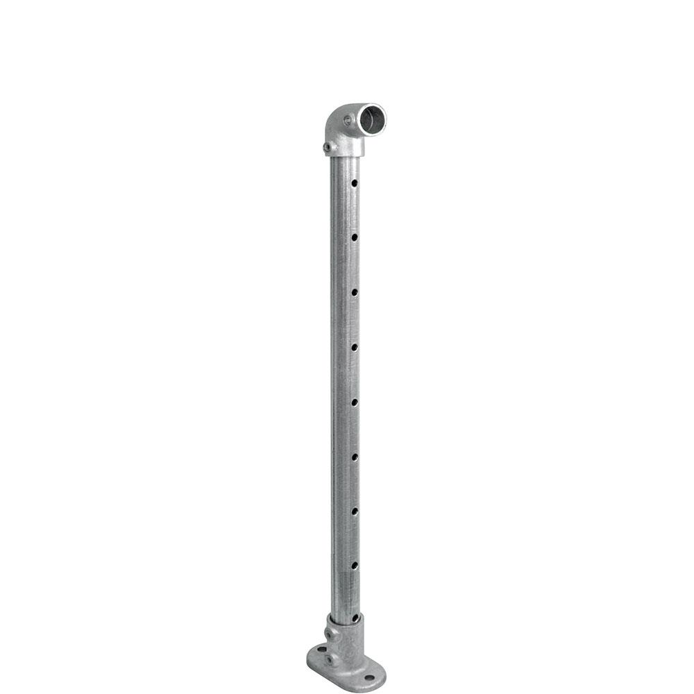 CA114ID/36/F - 36" Floor Mount Cable Post in Galvanized Steel