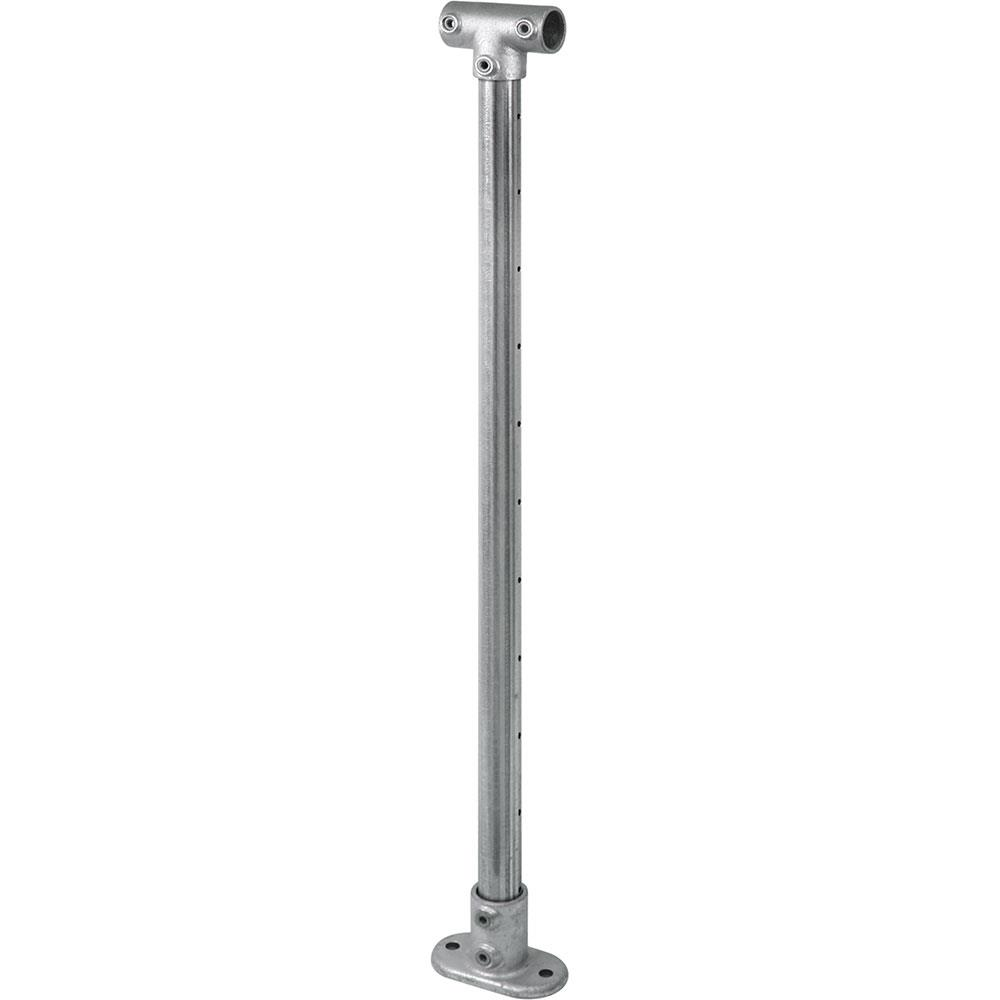 CA114ID/42/F - 42" Floor Mount Cable Post in Galvanized Steel