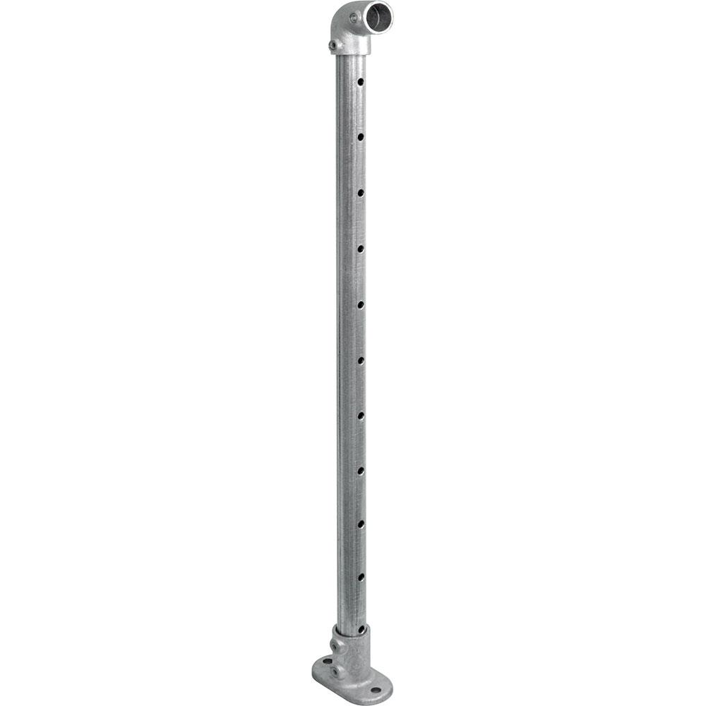 CA114ID/42/F - 42" Floor Mount Cable Post in Galvanized Steel