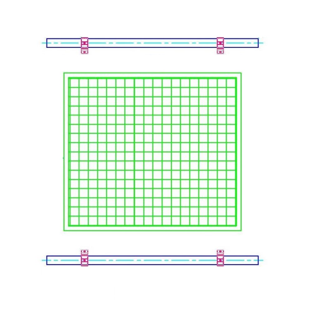 MP42 - Mesh Panels for 42" Railing