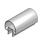 TR100 - Round Top Rail (2.2" x 2.0")