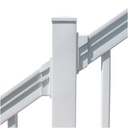 3250S-FLU - Stair Railings Kit 3.25" Top Rail  w/1.75" Fluted Pickets (Includes Brackets)