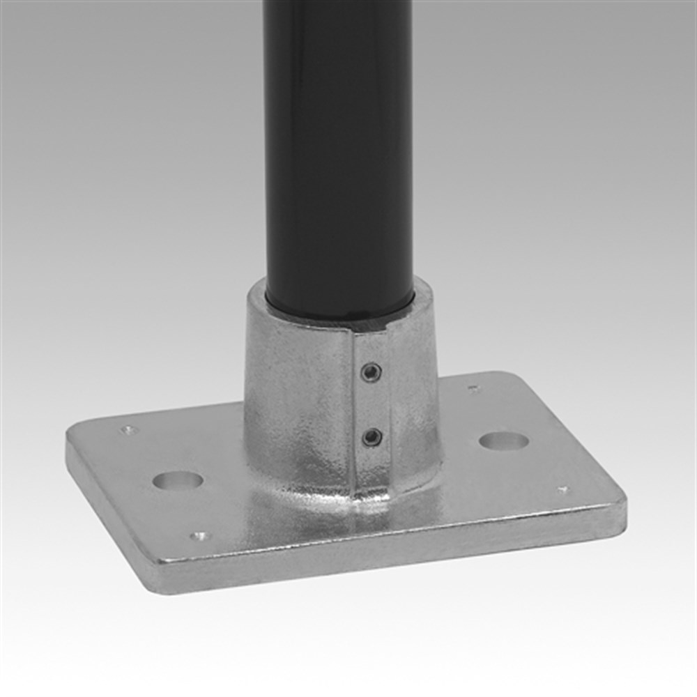 48H - Rectangular Floor Flange 48H