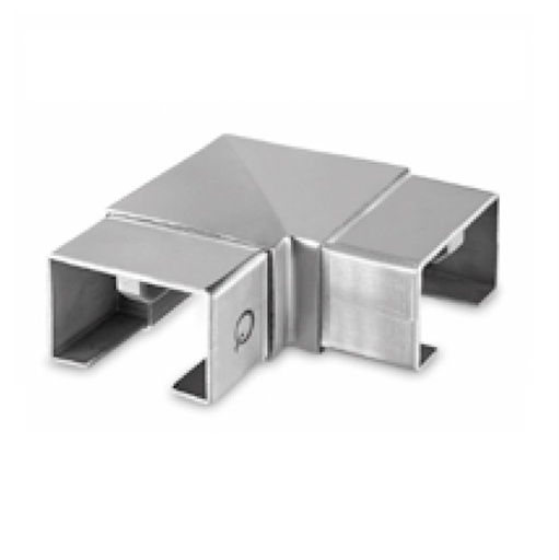 6313 - 90 Degree Horizontal Elbow For Rectangular Channel Tubing