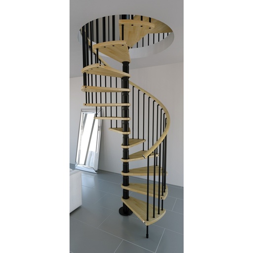 SPSGW-NAT - Spiral Stair Kit - Natural Wood