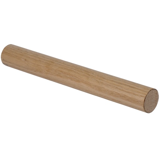 [30-A110] 30-A - 1.5" Solid Full Round Oak Wood