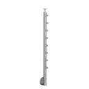 B424/36/W/MD - Fascia Mount 36" Post Crossbar Rail