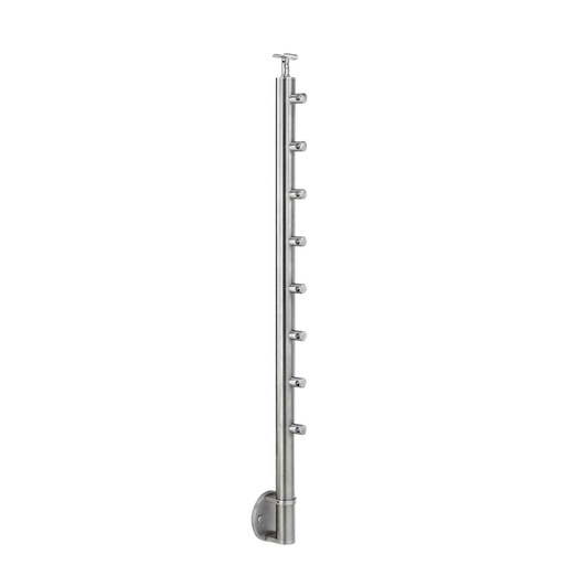 [49-B424/36/W/MD/AS] B424/36/W/MD - Fascia Mount 36" Post Crossbar Rail