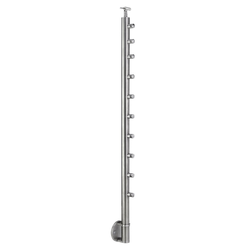 B424/42/W/MD - Fascia Mount 42" Post Crossbar Rail