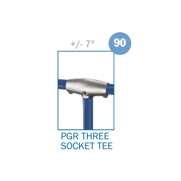 KK90 - PGR Three Socket Tee