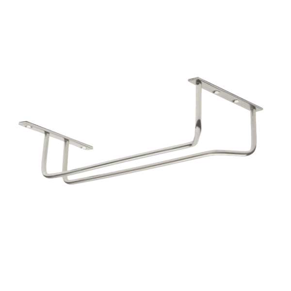 Satin Nickel Pre-assembled Stemware Rack