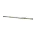 Lido Designs® Extend & Lock Closet Rod. Satin (Brushed) Stainless Steel-72"-120"