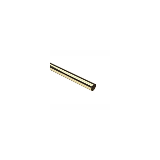 [00-A120/10] 10 Feet Polished Brass 2" OD Tubing 0.05" Wall Thickness (50.8 x 1.2446mm)