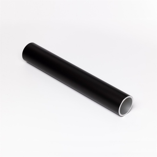 [50BK-A112ID/16] 16 FT 1-1/2" IPS Aluminum Black Anodized Pipe Schedule 40 (1.610" ID - 1.900" OD - 0.145" Wall)