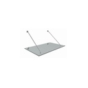 Square Glass Canopy System Kit (2 Mounting Points)